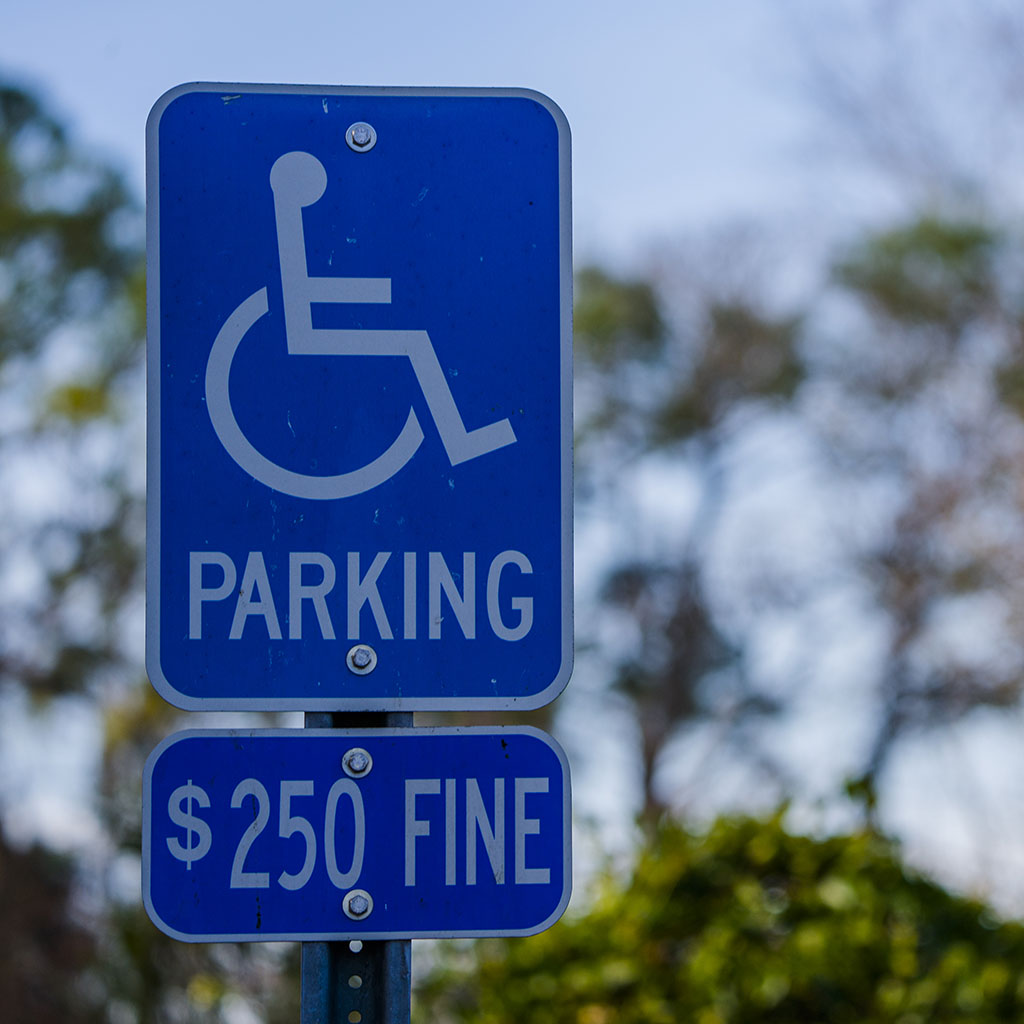 parking signage ADA