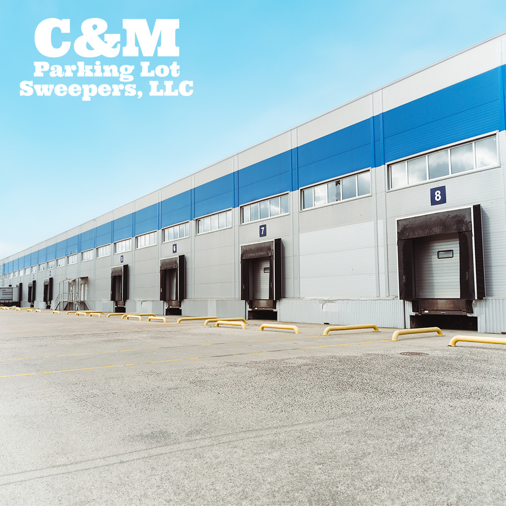 C&M Parking Lot Sweepers Home 17 Distribution Warehouse Sweeping