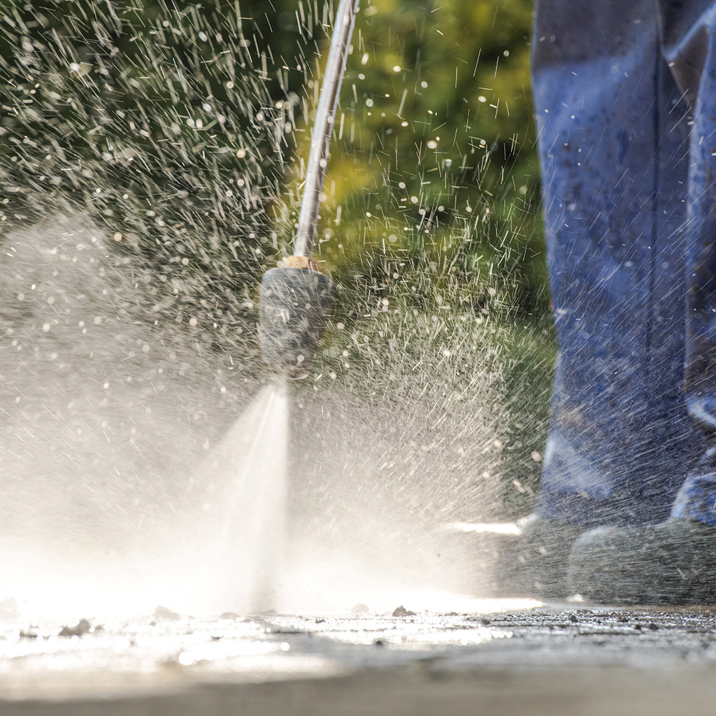 C&M Parking Lot Sweepers Home 17 Pressure Washing