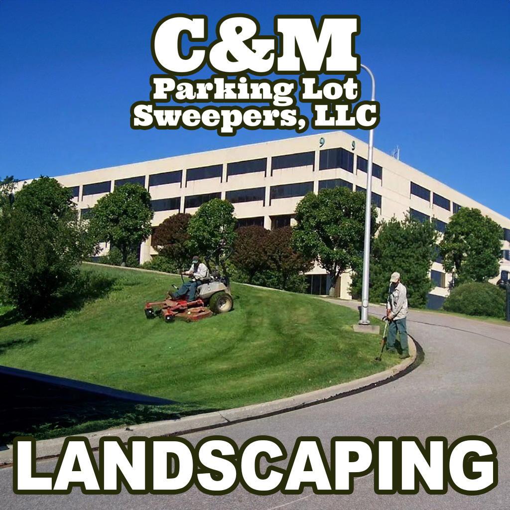 C&M Parking Lot Sweepers Home 17 Landscaping